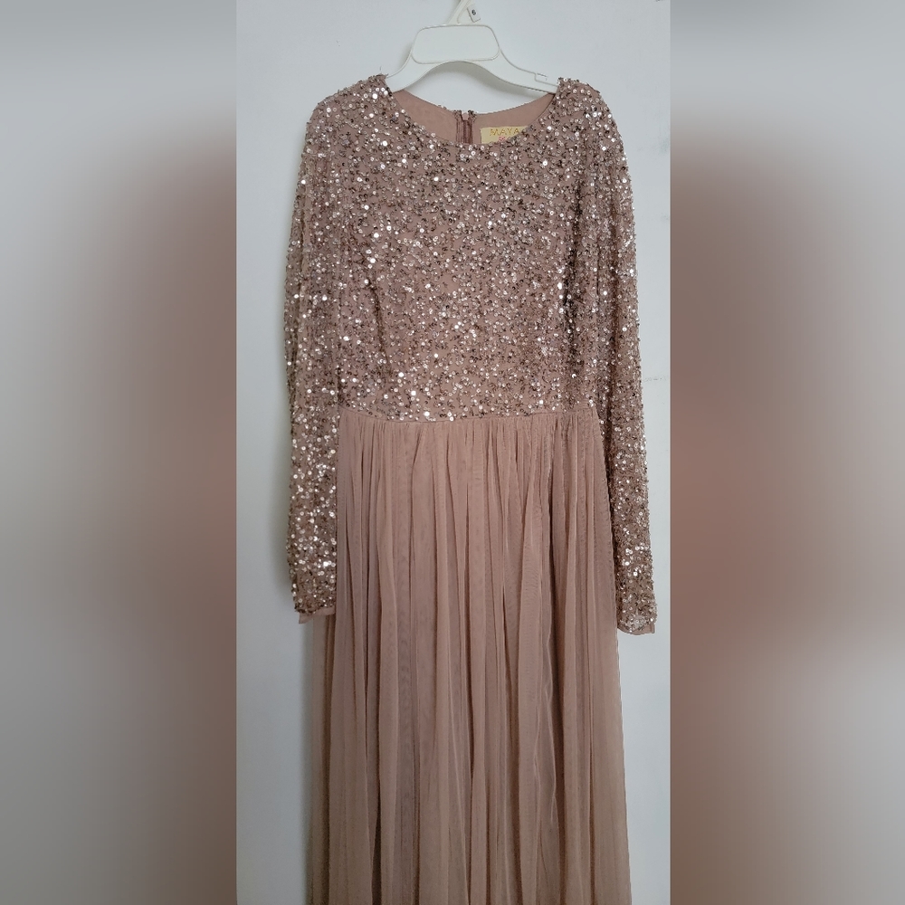 Adrianna Papell Sequin Dress